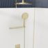 Cabine de douche Goldy rectangle 110 x 80 cm AURLANE