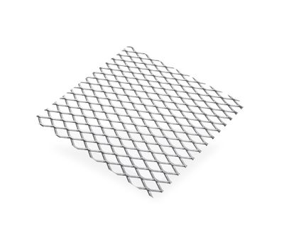 Tôle métal déployé aluminium brut 500 x 250 mm épaisseur 0,8mm CQFD