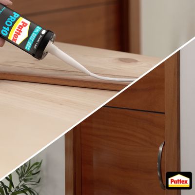 Colle de fixation PRO 100 blanc cartouche 390 g - PATTEX