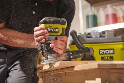 Affleureuse à bois sans fil sans batterie Brushless 18 V ONE+ RTR18C-0 - RYOBI