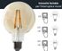 Ampoule LED globe 95 mm ambrée 6W 720 lumens dimmable blanc chaud - ARLUX