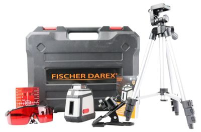 Niveau laser rouge et trépied FISCHER DAREX