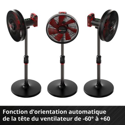 Ventilateur sur pied sans fil sans batterie GE-CF 18/320P Li-Solo 18 V - EINHELL