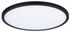 Plafonnier salle de bains LED Atria Shine Ø 40cm noir IP44 2800 lumens blanc variable CCT - PAULMANN