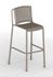 Ensemble MIAMI table mange debout aluminium 135x64x105 cm et 4 chaises hautes polypropylène  - JARDILINE