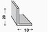 Cornière inégale aluminium brut 20 x 10 x 1,2 mm 2,50 m CQFD
