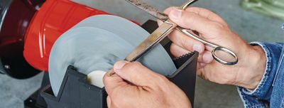 MEULE DE TOURET  200 X 40 MM GRAIN P200 - EINHELL