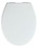 Abattant WC frein de chute duroplast blanc Tucson - WENKO