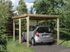 Carport 1 voiture 617 T1 toit en galva Livraison gratuite domicile WEKA