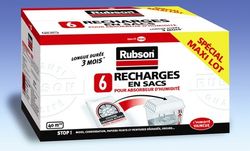 Recharges pour absorbeur d'humidité Classic par 6 RUBSON