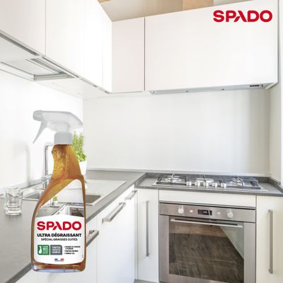 Ultra dégraissant gel spécial graisses cuites 750 ml SPADO