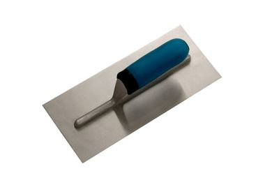 Platoir à lisser manche bi-matière avec lame en inox 280 x 120 mm SAVY