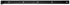 Penture droite longueur 700 mm diamètre 14 mm 35 x 5 mm noire