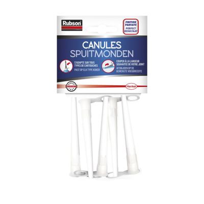 Canules avec Bouchons pour Cartouches par 5 RUBSON