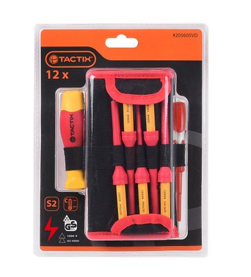 Trousse tournevis isolés VDE multi-lames - TACTIX