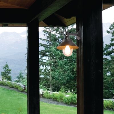 Applique extérieur E27 Hamilton anthracite IP54 20W - COREP