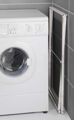 Porte-serviettes repliable en acier inox Lava