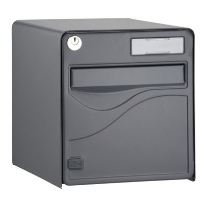Boîte aux lettres Baltic 1 porte anthracite BURG-WÄCHTER