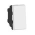 Interrupteur va-et-vient encastrable avec voyant/témoin lumineux 1 module Blanc - Mosaic LEGRAND