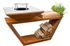 Brasero de cuisson G4 corten avec plaque plancha, grille et couvercle de protection ARTISS