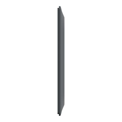 Plaque de finition 2 postes verticale anthracite - Ovalis SCHNEIDER ELECTRIC