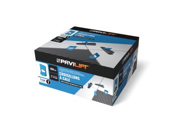 Croisillons de carrelage autonivelants à cale joint 3 mm en I par 250 PAVILIFT