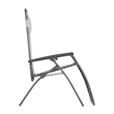 Fauteuil relax zéro gravité beige seigle RCLIP - LAFUMA
