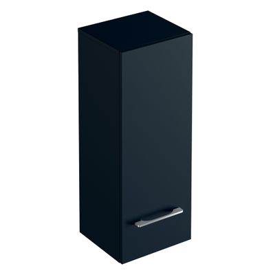 Colonne de salle de bains Selva L33 x H85 x P30 cm panneau de particules bleu mat - GEBERIT