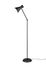 Lampadaire E27 Enzo noir E27 10W - REALITY
