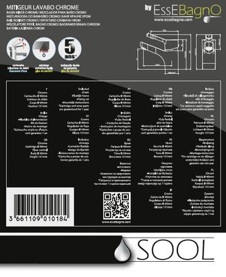 Mitigeur de lavabo Sool ESSEBAGNO