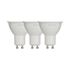 Ampoules LED GU10 4,3W = 345 lumens blanc neutre par 3 - XANLITE