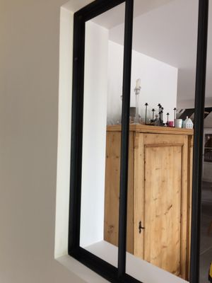 Profilé plat acier laminé à chaud verni 35 x 6 mm 2 m CQFD