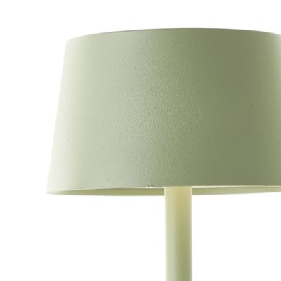 Lampe à poser extérieur rechargeable LED Jona vert IP44 170 lumens blanc chaud - BRILLIANT