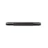Poignée de meuble cylindrique aluminium noir mat entraxe 96 mm REI