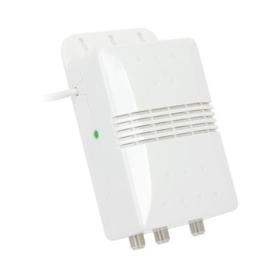 Amplificateur antenne TV 35dB + alimentation 2 sorties et filtre 5G - SEDEA