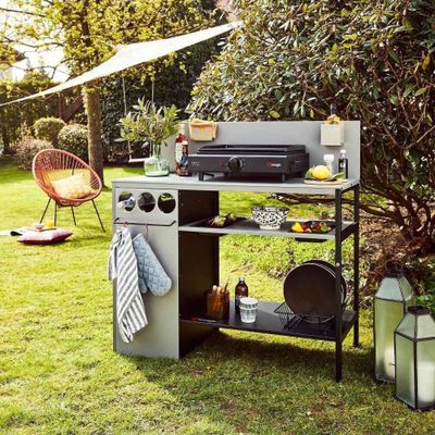 Cuisine d'extérieure pour plancha WALLIS - SOMAGIC