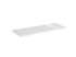 Tablette décorative Glossy blanc polaire brillant 80 x 30 cm OFITRES