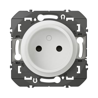 Prise électrique encastrable Blanc - Dooxie LEGRAND