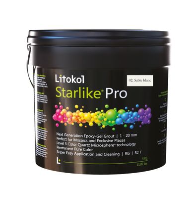 Colle starlike pro sable blanc 5kg LITOKOL