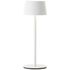 Lampe à poser extérieur rechargeable LED Jona blanc IP44 170 lumens blanc chaud - BRILLIANT