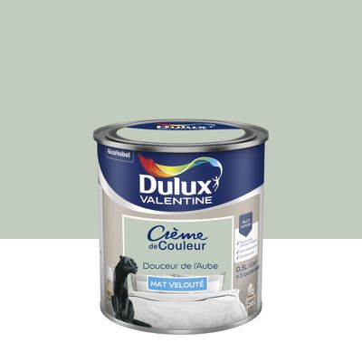 Peinture Crème de Couleur Douceur de l'Aube mat 0,5 L - DULUX VALENTINE