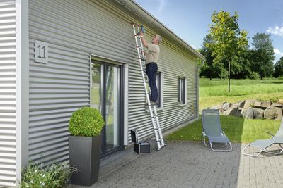 Echelle télescopique FlexLine 3,20 m aluminium - HAILO