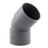 Coude pvc f/f d.40 angle 45° FITT