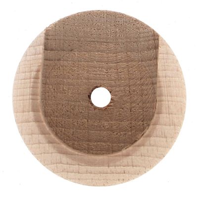 Naissance entre mur en bois diam 35 mm Finition Bois brut - MOBOIS