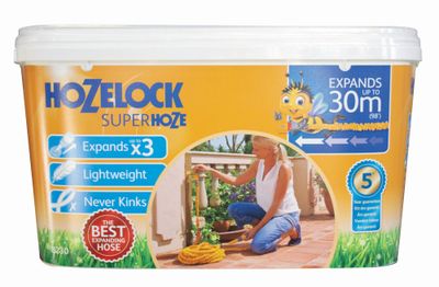 Tuyau d'arrosage extensible Superhoze 30m HOZELOCK