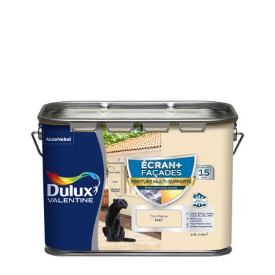 Peinture façades multi supports ton pierre 2,5 L - DULUX VALENTINE