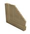 Porte coulissante 3 panneaux placage chêne largeur 83 cm SMIS