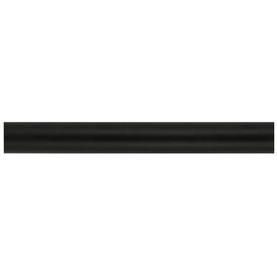 Tringle à rideaux en métal 1.50 m diam 20mm Finition Noir mat - MOBOIS