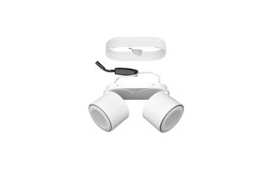 Réglette TAURUS blanc LED 2x5W 2x450 lumens blanc chaud - TRIO