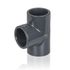 Raccord PVC en T à coller Ø 50mm - PN16 - filtration de piscine GRE
